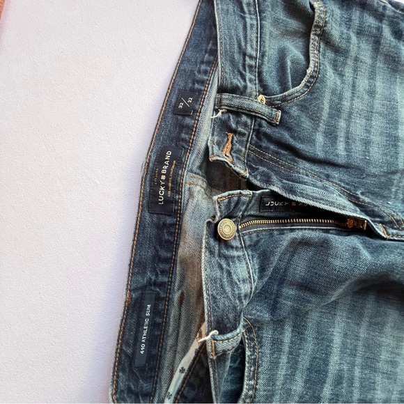 Lucky Brand Dark Blue Men's Straight Jeans - Picture 4 of 11